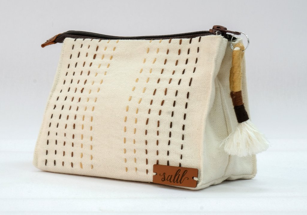 Brown x Beige Sashico Medium Make-up Bag EGP 250