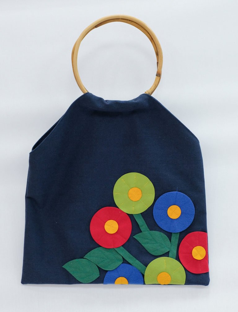 Dark Blue Flower Bag EGP 450